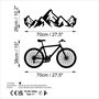 Wallity Mountain And Bicycle - L Negro